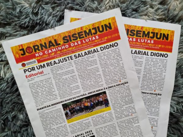 3ª Edição do Jornal SISEMJUN no Caminho das Lutas