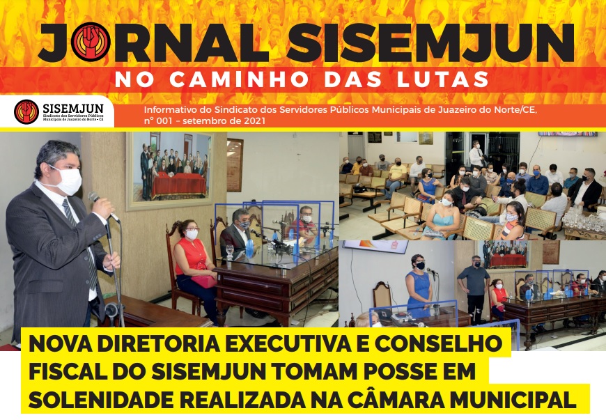 1ª Edição do JORNAL SISEMJUN NO CAMINHO DAS LUTAS