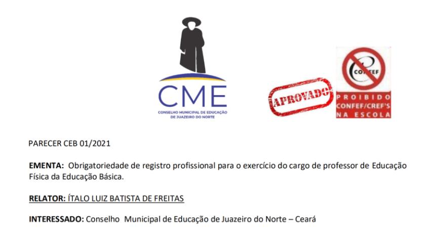 Aprovado Parecer Normativo CME n° 01/2021, pelo Conselho Municipal de Educação de Juazeiro do Norte  