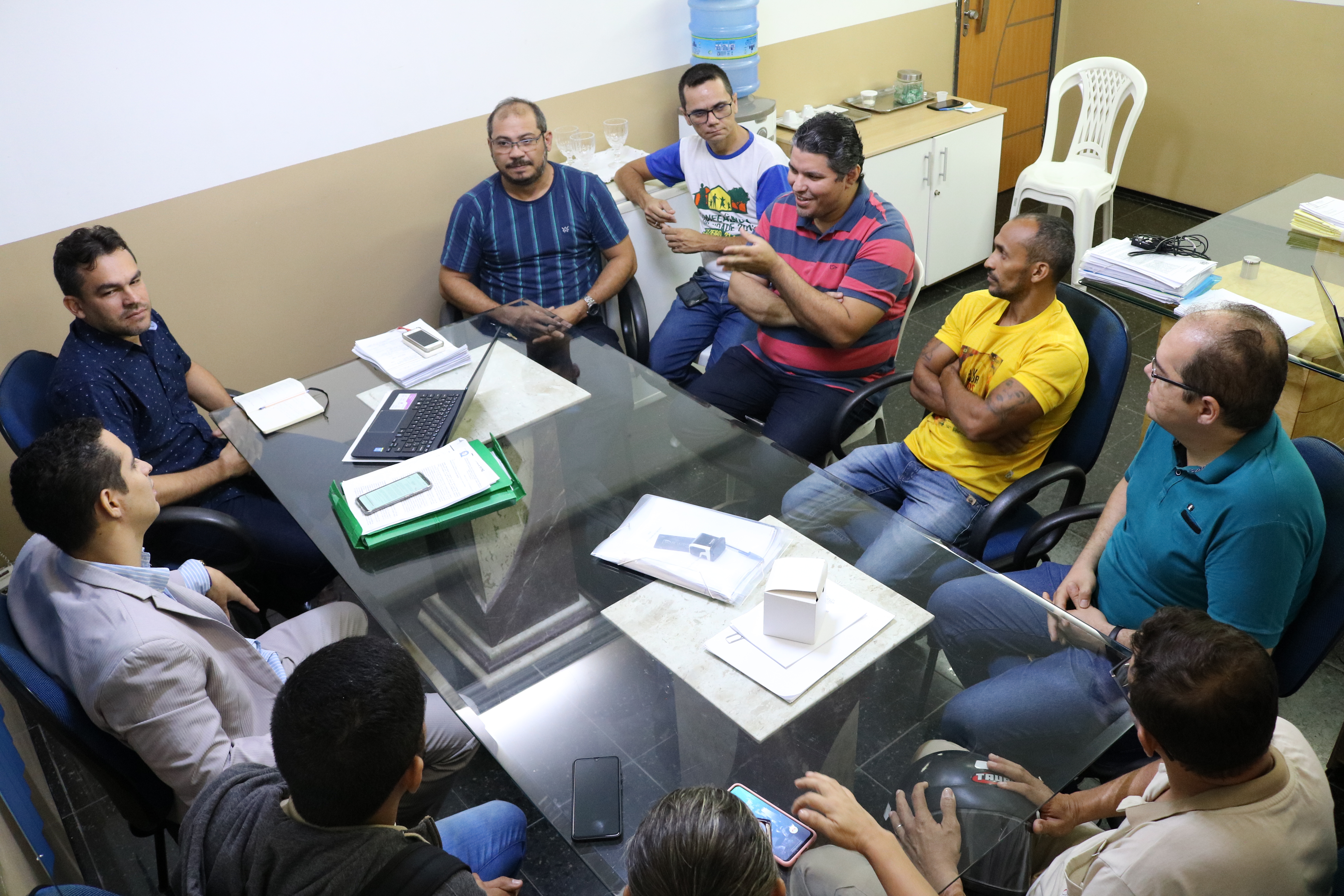 Foto 1 — SISEMJUN participa de reunião com a SESAU