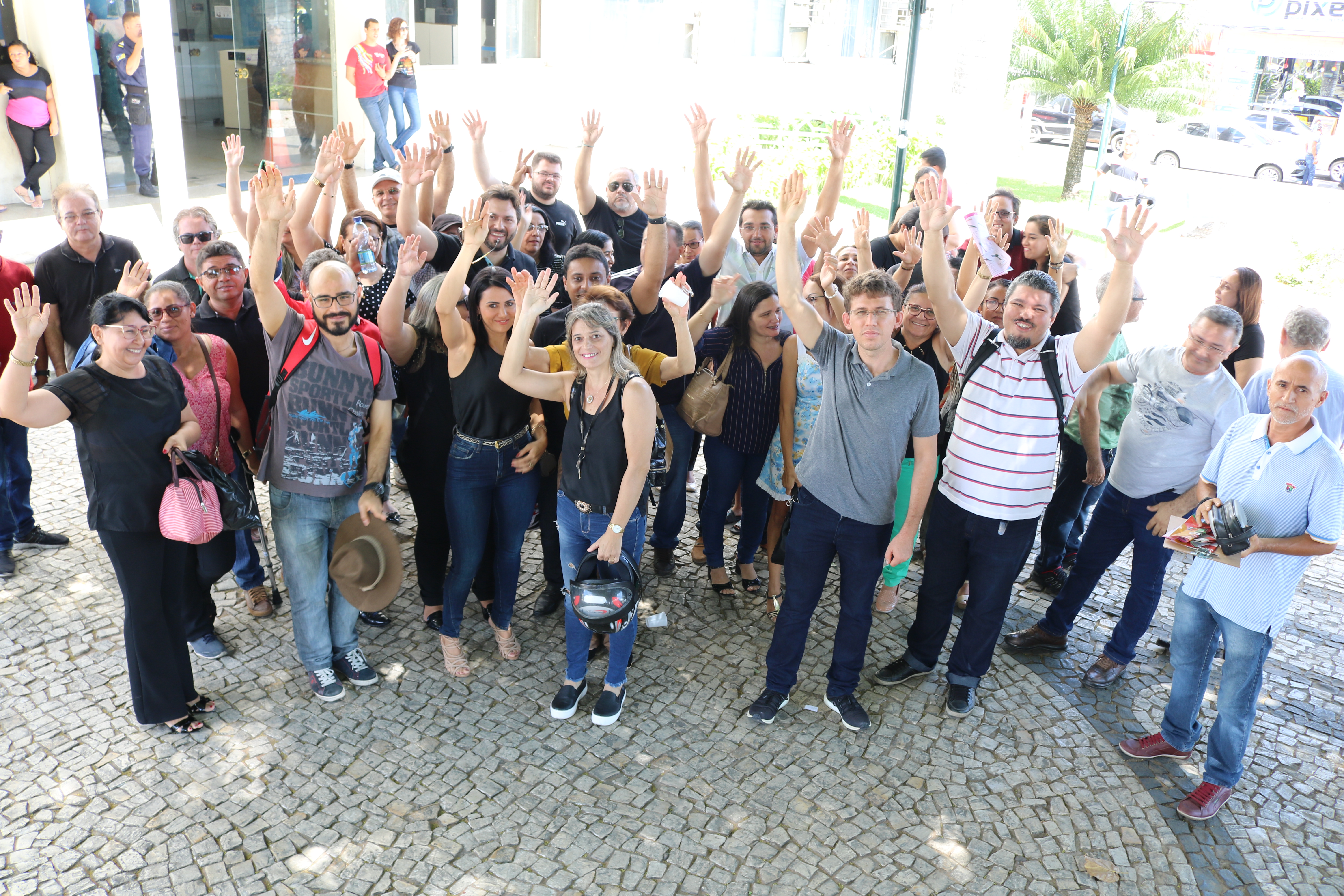 Foto 3 — Servidores ligados a SEFIN realizam paralisação 